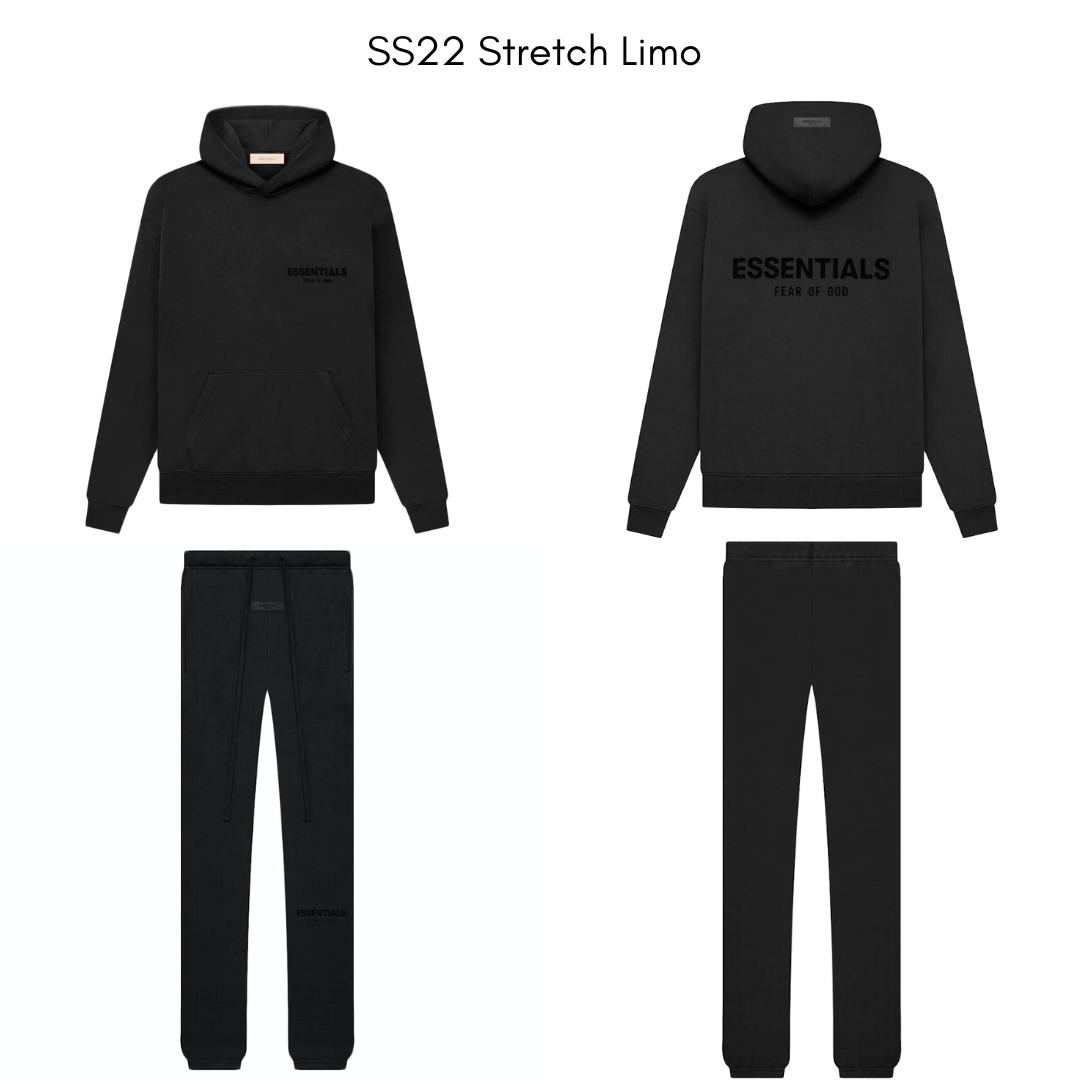 Fear of God Essentials Pak Set 2022 Stretch Limo