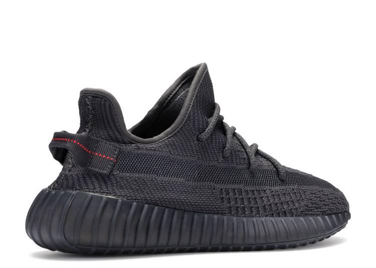 Yeezy black outlet non reflective